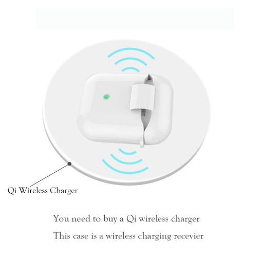 LA-0800 Portable Wireless Charging Case For Apple Airpods 